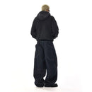 American retro silhouette curved knife jeans men s and women s trendy brand versatile straight tube high end feeling wide leg loose casual pants image 4