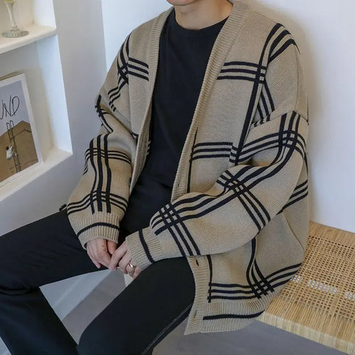 RELAXED FIT KNIT CARDIGAN Mrcyc