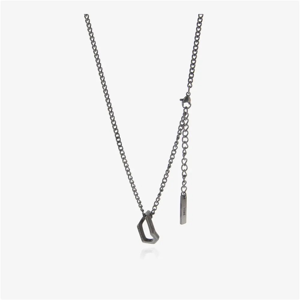 MINIMALIST RETRO SILVER NECKLACE VIBESTUDIOS