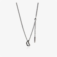 MINIMALIST RETRO SILVER NECKLACE
