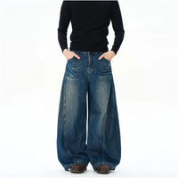 HIGH STREET CURVED LEG JEANS