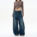 HIGH STREET CURVED LEG JEANS WLNEXT/尾郎