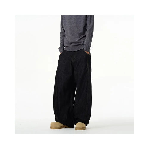 RETRO WIDE LEG SCIMITAR JEANS 77FIGHT SINCE 77X77