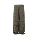 MRCYC retro workwear jeans men s spring loose casual pants Korean trend cool straight leg floor pants image 5