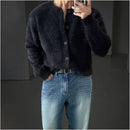 SOFT KNIT ROUND NECK CARDIGAN DAVID&ME