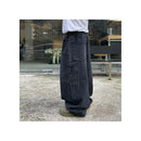 MRCYC Japanese retro wide leg pants for men in spring loose and slimming jeans Korean trend straight leg long pants image 4