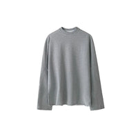 SOLID COLOR LOOSE FIT HOODIE