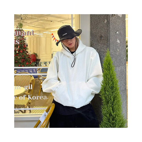 High end couple s hooded sweatshirt unisex spring and autumn Chanel style woven jacket trendy light luxury retro top image 4