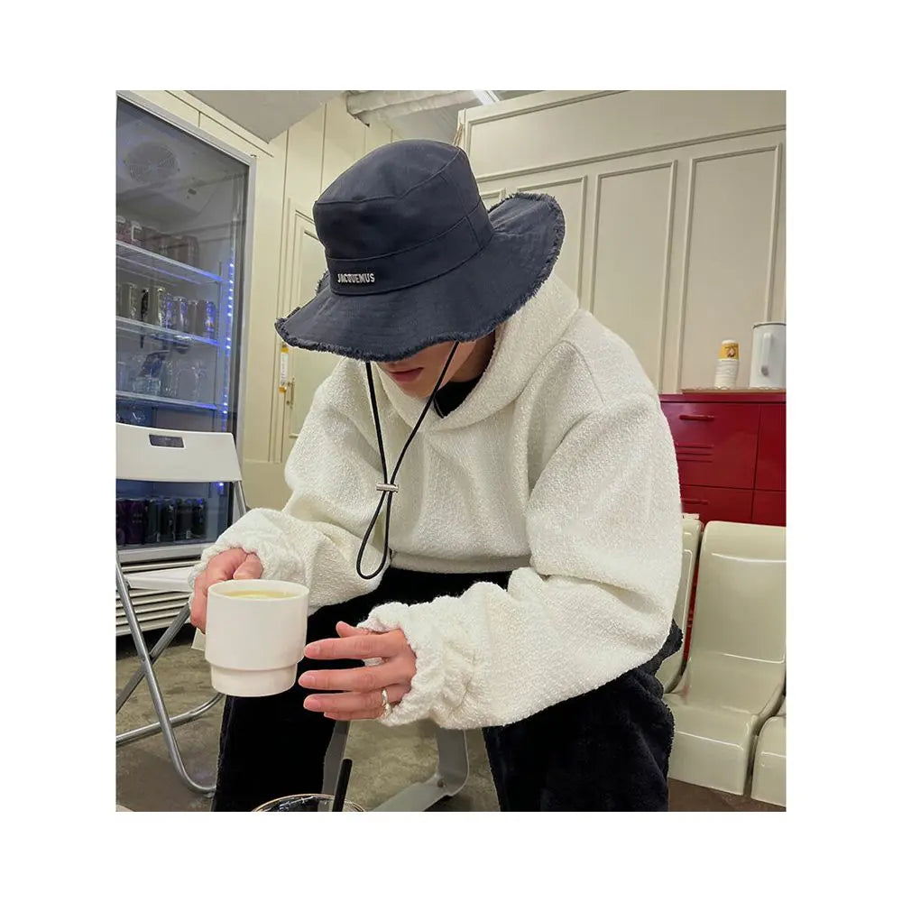 High end couple s hooded sweatshirt unisex spring and autumn Chanel style woven jacket trendy light luxury retro top image 5
