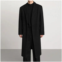 LOOSE FIT WOOLEN LONG COAT