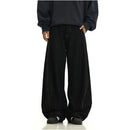 AMERICAN RETRO WASHED WIDE-LEG DENIM PANTS 无品牌/无注册商标