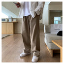 KOREAN CLEANFIT WIDE-LEG CASUAL PANTS Mrcyc