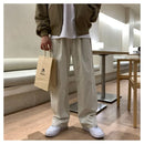 KOREAN CLEANFIT WIDE-LEG CASUAL PANTS Mrcyc