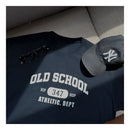 KOREAN LETTER PRINT LOOSE FIT COTTON T-SHIRT Mrcyc