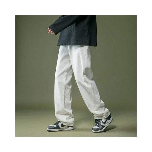 WEST COAST OVERSIZED LIGHT BLUE WASHED DAD JEANS 彦单