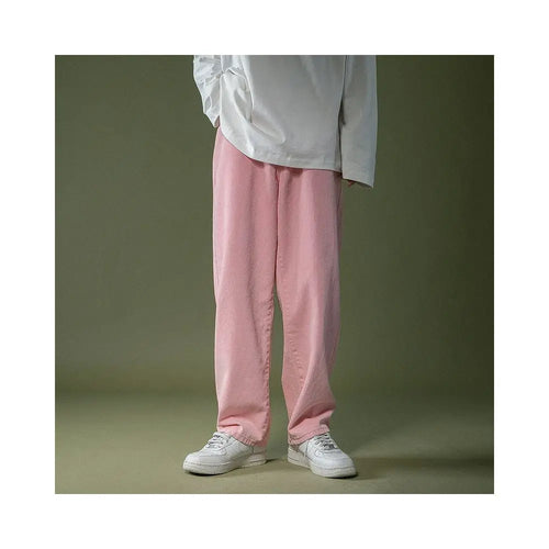 WEST COAST OVERSIZED LIGHT BLUE WASHED DAD JEANS 彦单