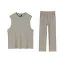 MRCYC sleeveless T shirt vest men s summer Korean fashion brand sports and leisure pleated vest sleeveless suit image 5