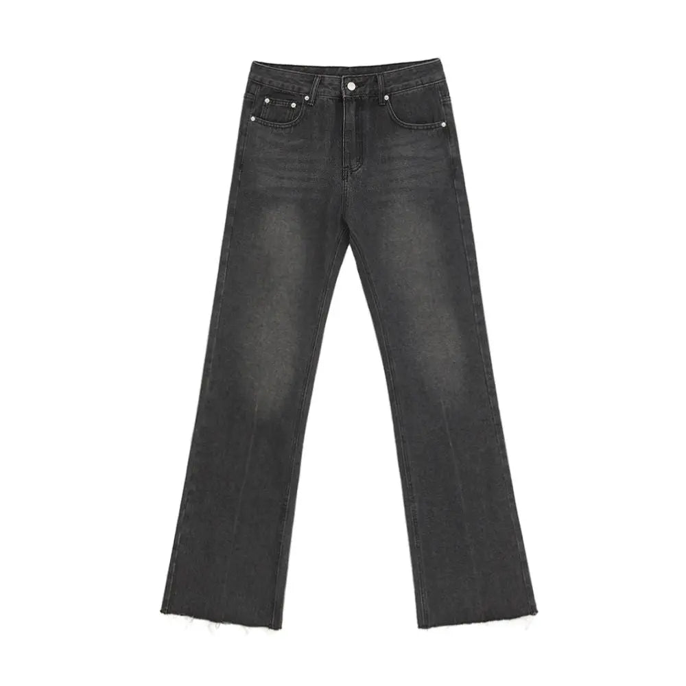 MRCYC retro micro flared jeans for men s autumn and winter high end fashion paired with Korean trend floor length straight leg pants image 5