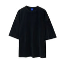 MRCYC pleated short sleeved T shirt for men in summer Japanese style loose hanging feeling half sleeved Korean style trendy pleated round neck T shirt image 5