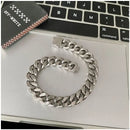 Original European and American Ins Trendy Cool 3D Cutting Titanium Steel Cuban Handicraft Men s Hip Hop Street niche Design High End image 2