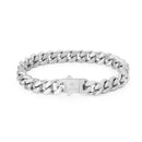 EURO-AMERICAN 3D CUT TITANIUM STEEL CUBAN CHAIN 奇志爷爷