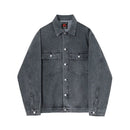 MRCYC denim jacket for men in spring and autumn Korean fashion rugged and handsome loose and versatile collared workwear jacket top image 5