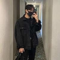 LOOSE FIT WORKWEAR DENIM JACKET
