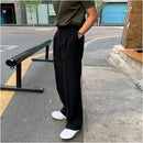 KOREAN CLEAN STRAIGHT-LEG SUMMER TROUSERS Mrcyc