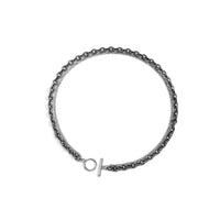 ONE-LINE BUCKLE COLLARBONE NECKLACE
