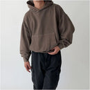 DONGDAEMUN RETRO BOXY SHORT HOODED SWEATSHIRT 我是大卫