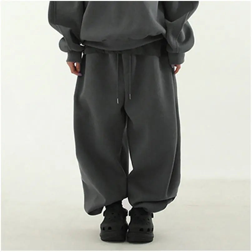 AMERICAN HIGH-STREET BALLOON FIT SWEATPANTS SET DAVID&ME
