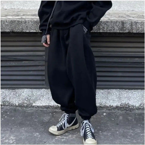 AMERICAN HIGH-STREET BALLOON FIT SWEATPANTS SET DAVID&ME