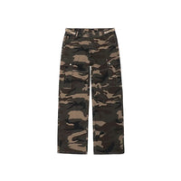 HIGH-WAIST WORKWEAR STRAIGHT-LEG PANTS
