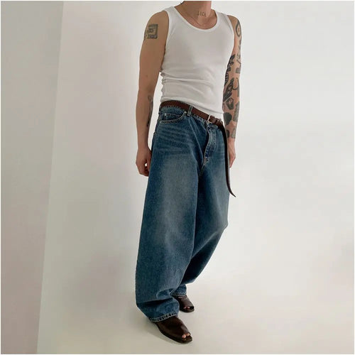 MRCYC American pure cotton undershirt men s vest summer solid color versatile sleeveless T shirt sports fitness slim fit shoulder image 4