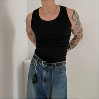 SLIM FIT COTTON SLEEVELESS VEST