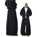 AMERICAN LAZY STYLE DECONSTRUCTED WIDE-LEG SWEATPANTS 无品牌/无注册商标