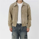 MRCYC cool and high end short jacket for men s spring loose collared jacket Korean trend retro top image 3