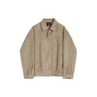 RE SHORT COLLARED JACKETTRO LOOSE FIT