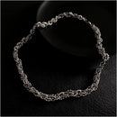 Carmen hip hop niche winding design steel ball collarbone necklace high street ins cool style high end men s and women s styles image 2