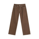 MRCYC retro workwear jeans men s autumn and winter loose casual long pants Korean trend straight leg floor pants image 5
