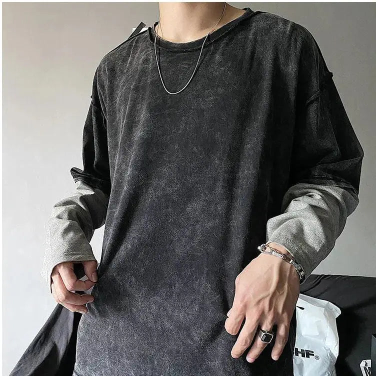 SAZ cool style simple temperament titanium steel fashion men and women collarbone square snake bone short thin chain Hong Kong Style hip hop versatile accessories image 3