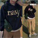 MRCYC letter printed hooded sweatshirt for men s spring new style pullover jacket Korean loose and high end hoodie image 4
