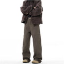MADWITCH American Retro Workwear Pants Vintage Deconstructed Design New Loose Jeans Pants Men s Instagram image 2