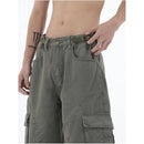AMERICAN RETRO MULTI POCKET CARGO PANTS image 2