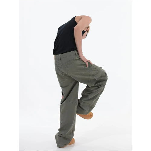 AMERICAN RETRO MULTI POCKET CARGO PANTS image 3