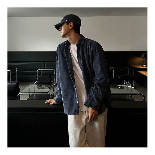 Japanese Style Retro Casual Shirt image 4