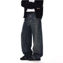 VINTAGE WASHED WRINKLED JEANS image 3