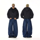 RETRO DECONSTRUCTED SILHOUETTE JEANS image 1