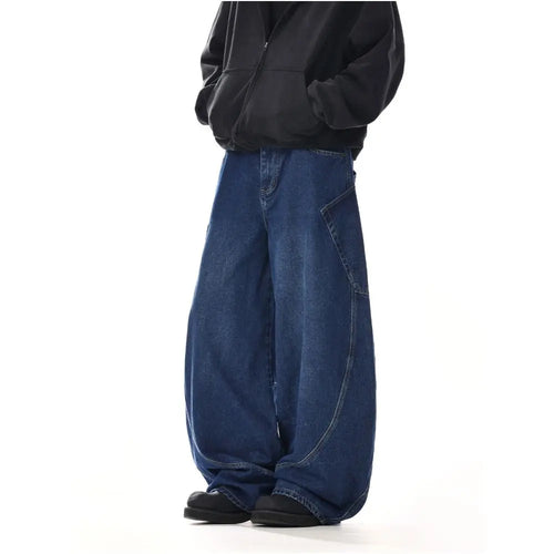 RETRO DECONSTRUCTED SILHOUETTE JEANS image 3
