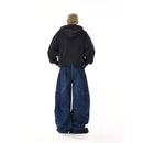 RETRO DECONSTRUCTED SILHOUETTE JEANS image 5